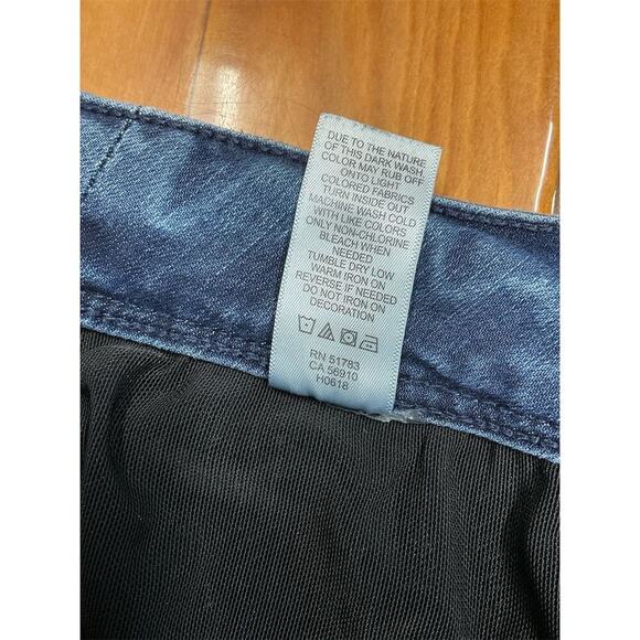 Maurices Womens Plus Size 18W Short High Rise Bootcut Jeans Blue Stretch - Picture 10 of 11